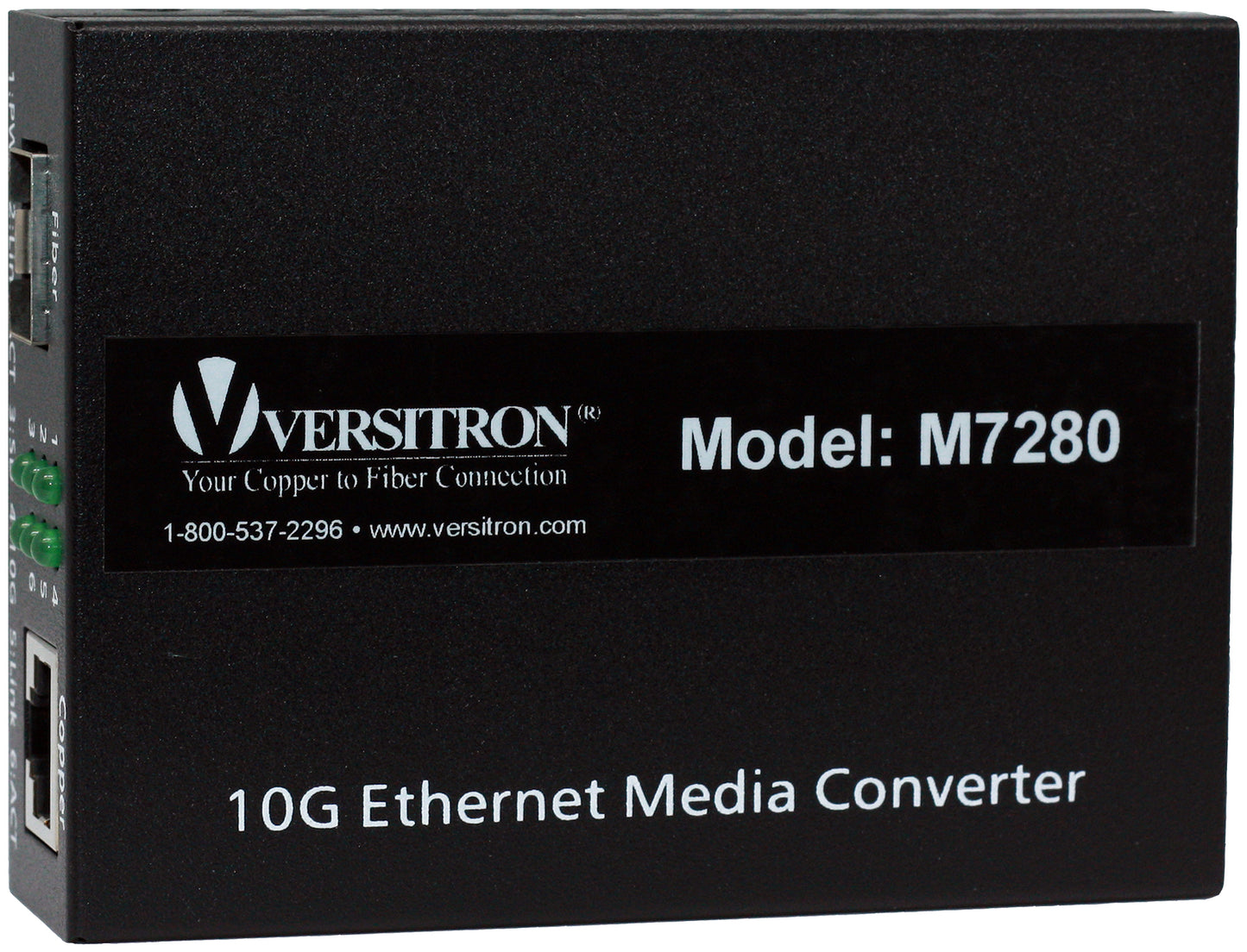 10 Gigabit Media Converter | 1-RJ45 Ethernet Port | 1-SFP+ Fiber Port