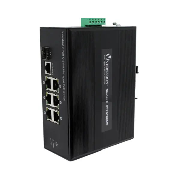 SF70760MP 7-Port Managed Industrial PoE+ Switch