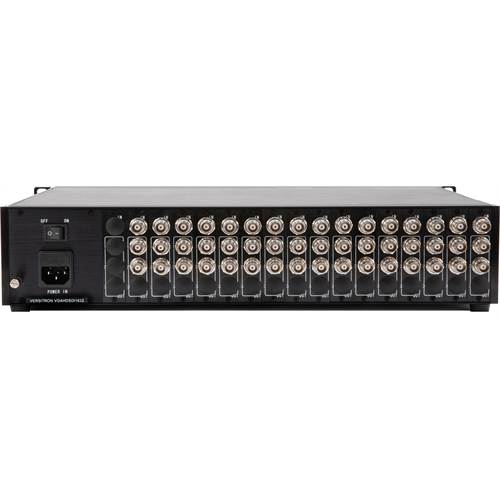 16 x 32 HD-SDI Interface Video Distribution Fiber Optic Amplifier 